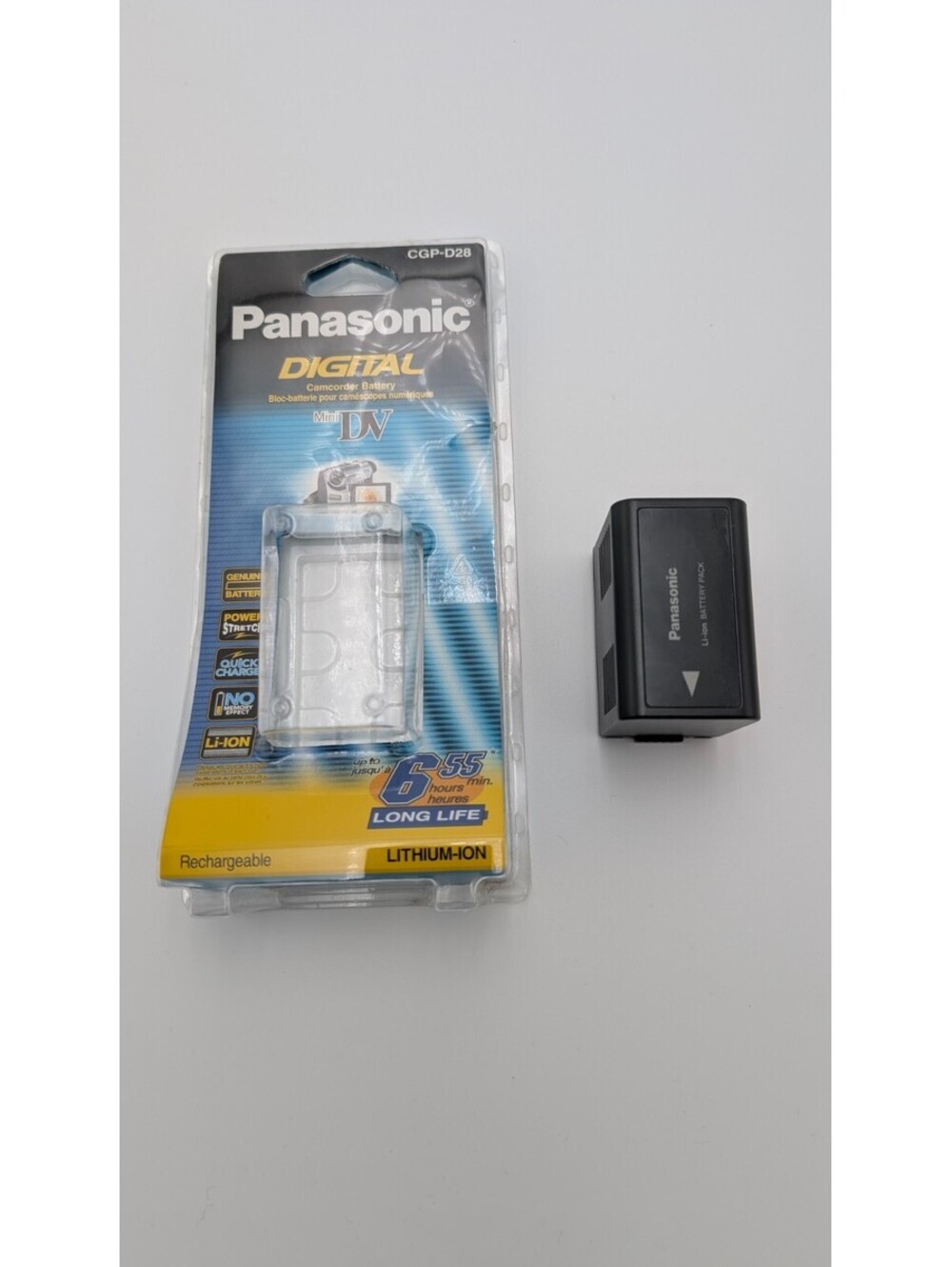 Panasonic Lithium-Ion Mini DV Battery Pack 7.2V 2800 mAh CGP-D28